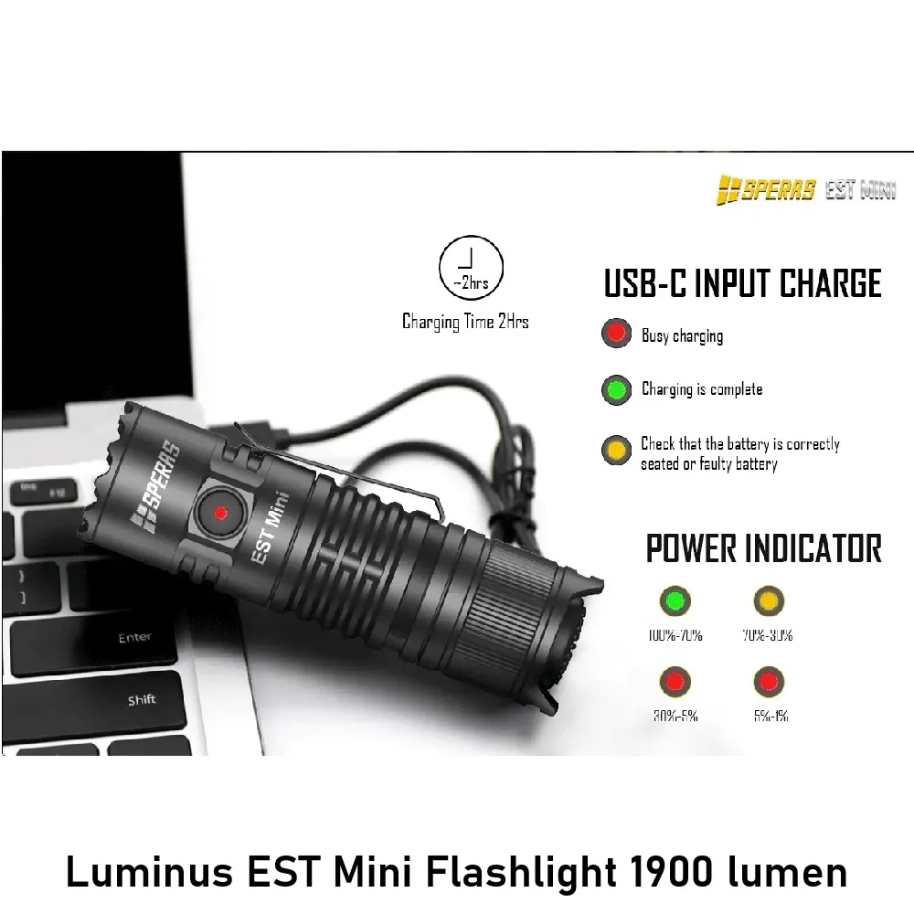 Luminus EST Mini Flashlight 1900 lumen pic 6.webp