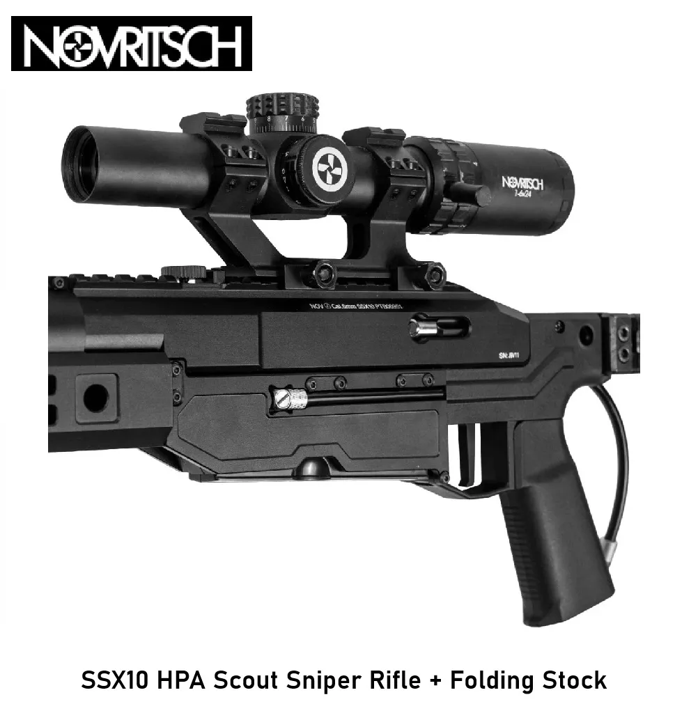 SSX10 HPA Scout Sniper Rifle + Folding Stock pic 3.webp