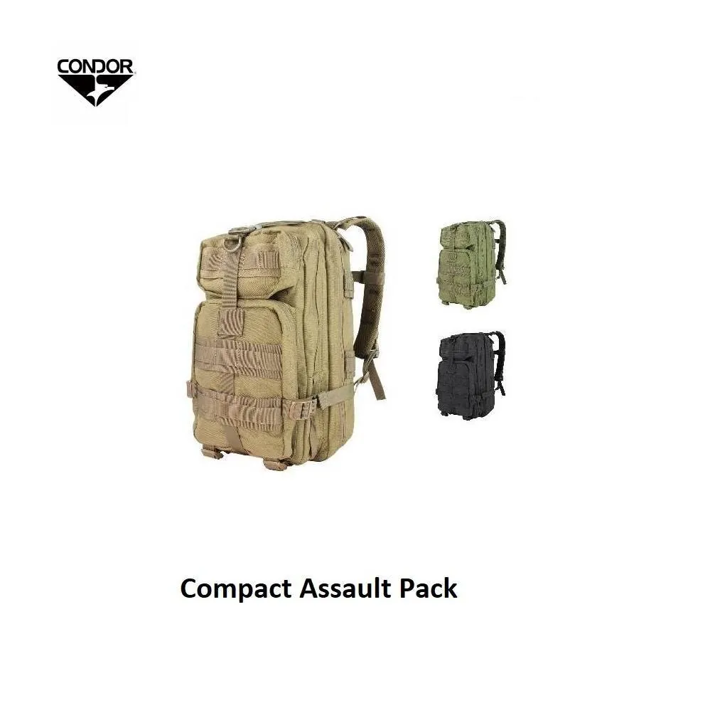 [2100000004096] Compact Assault Pack (Black)