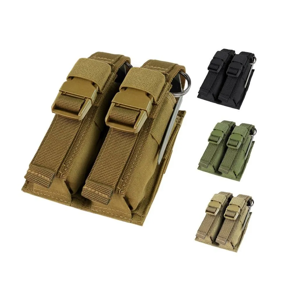 [2100000009091] Double Flashbang Pouch (Black)