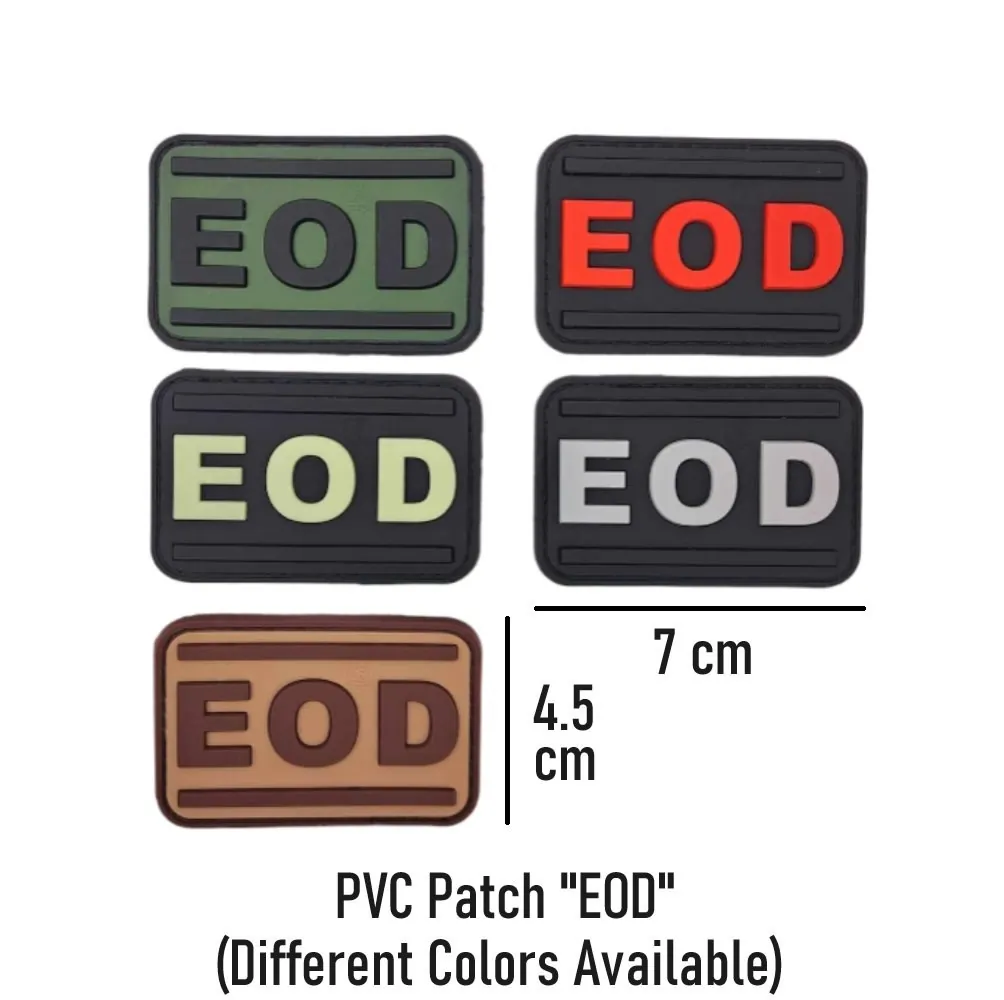 [2100000015757] PVC Patch EOD (Glow In The Dark)