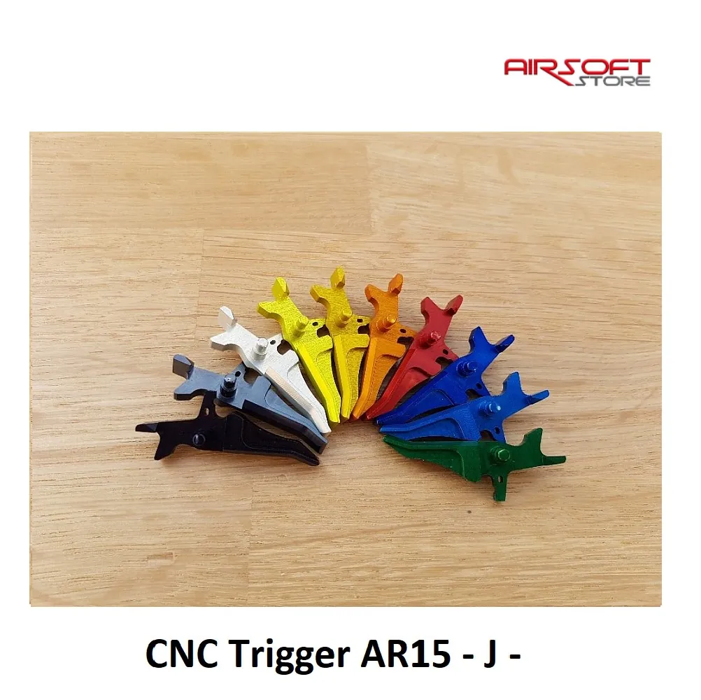 [2100000024209] CNC Trigger AR15 - J - (Silver)