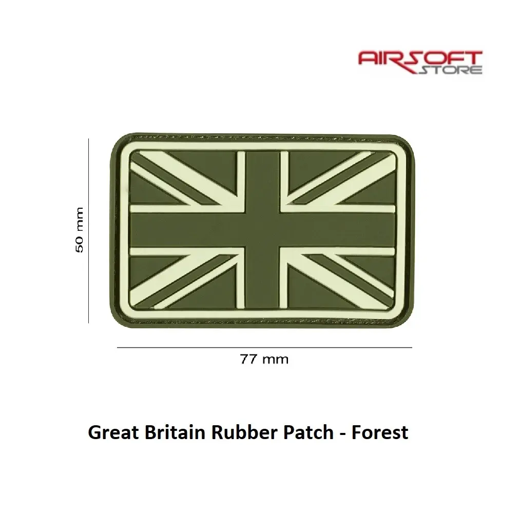 [2100000026258] Great Britain Rubber Patch (forest)