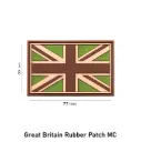 Great Britain Rubber Patch
