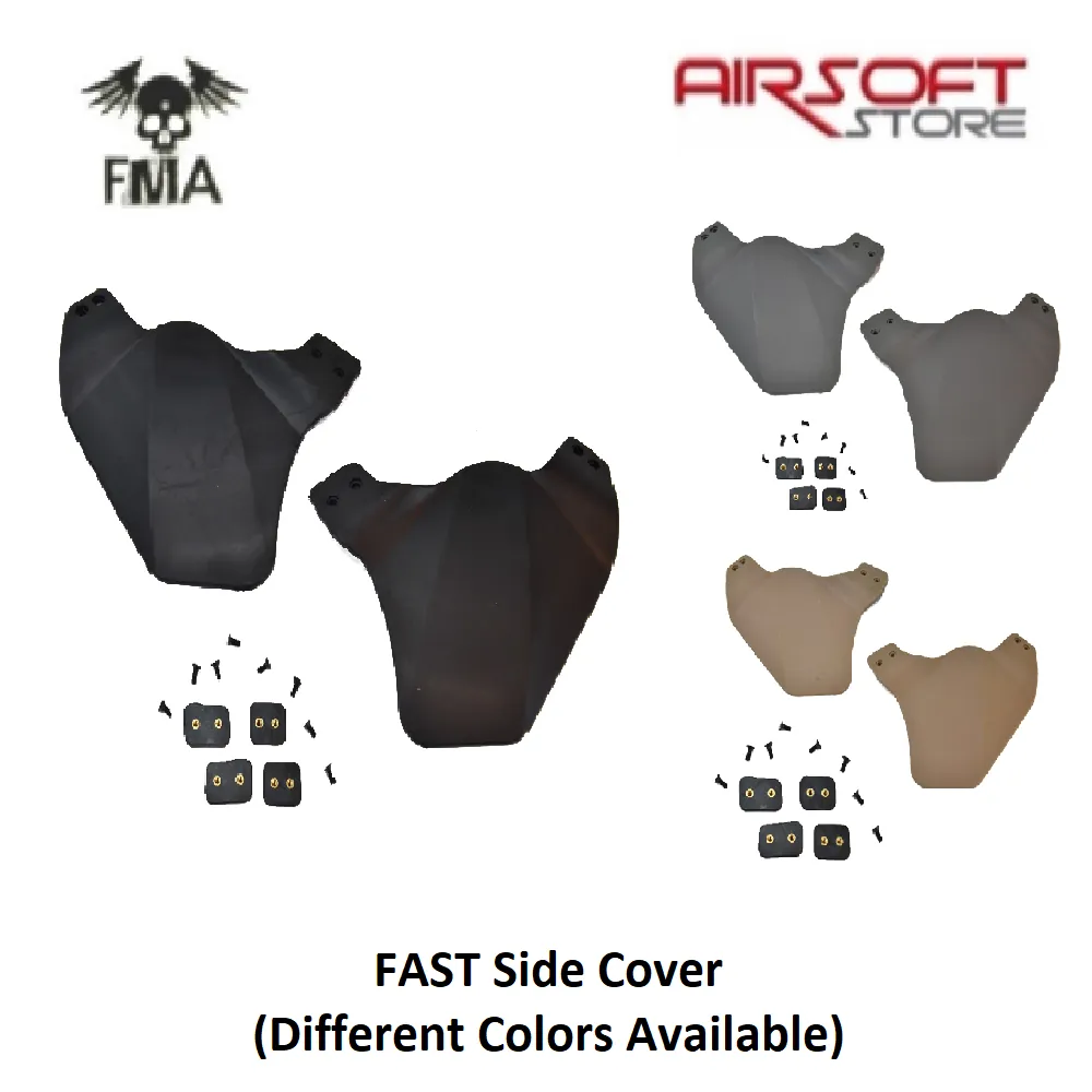 FAST helmet side cover