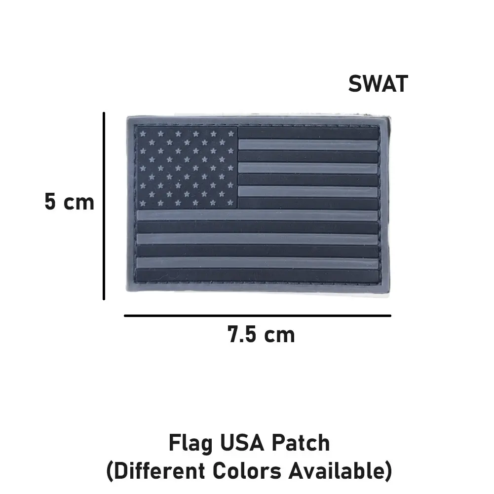 [2100000027866] Flag USA Patch (SWAT)