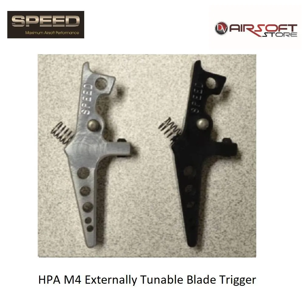 [2100000030118] HPA / MOSFET M4  Tunable Blade Trigger (Silver)