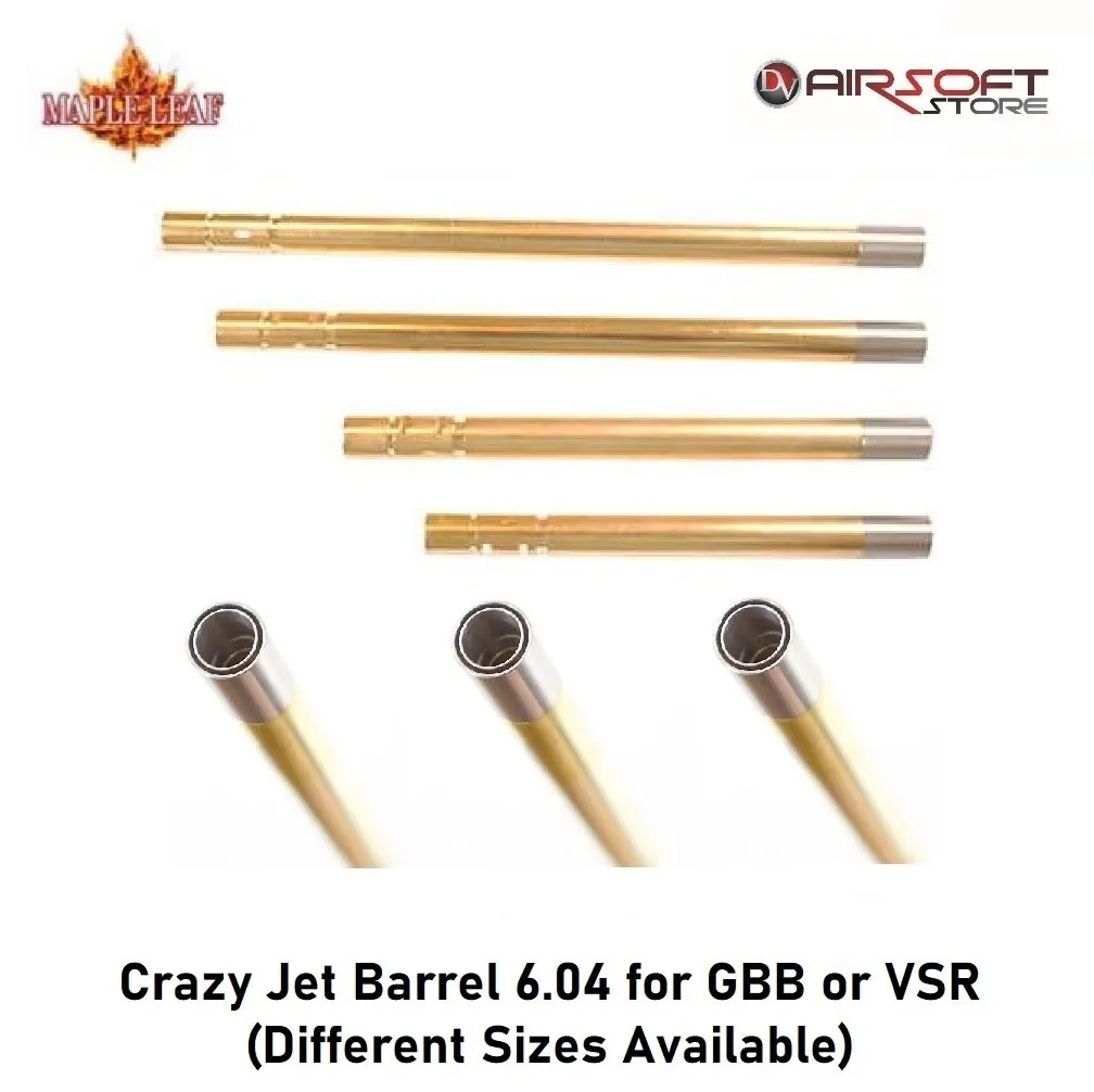 Crazy Jet Barrel 6.04 for GBB or VSR