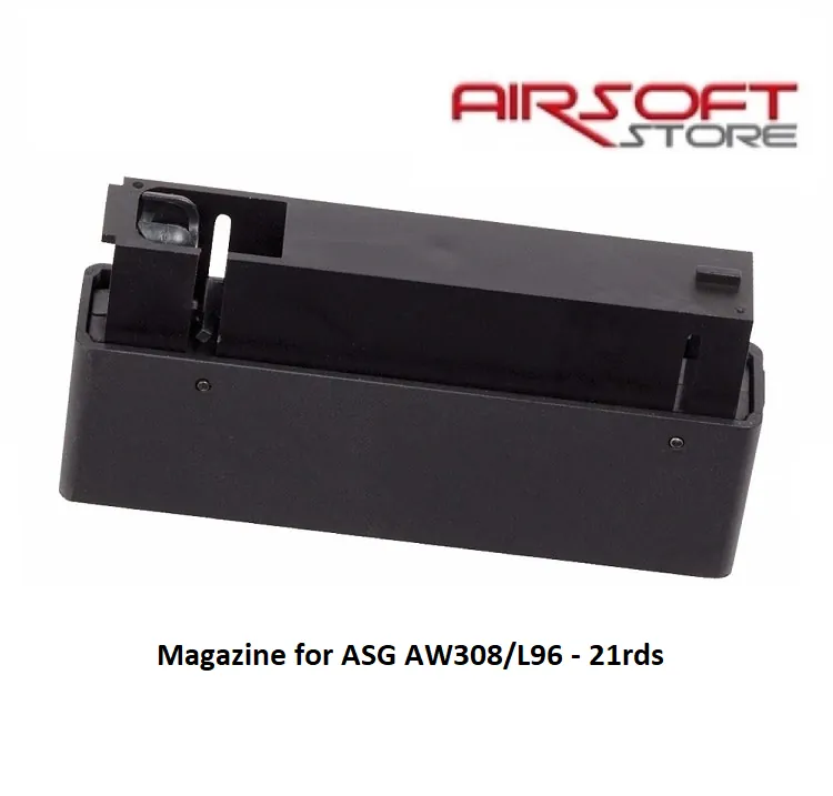 [2100000005086] Magazine for ASG AW308/L96 - 21rds
