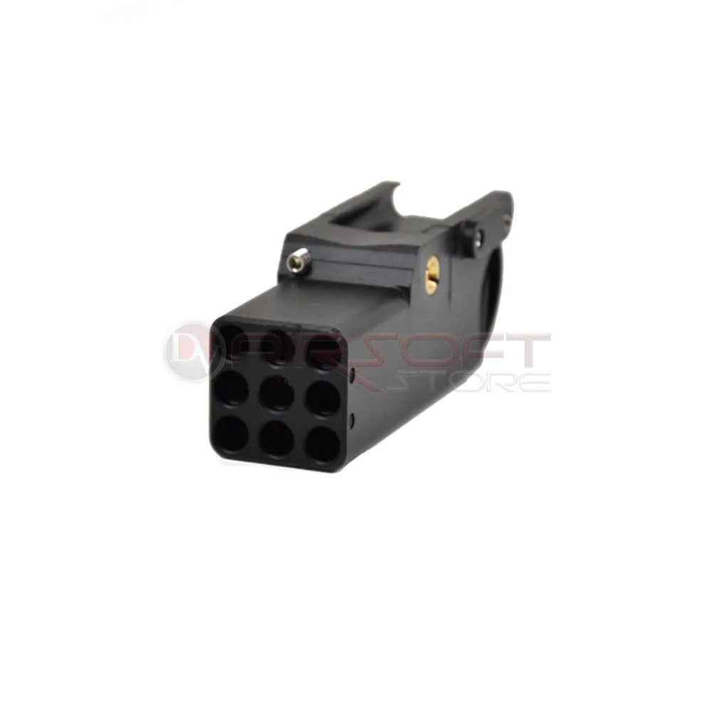 Zoxna Mini Launcher (Rifle/Pistol) - 40 Rds - Black