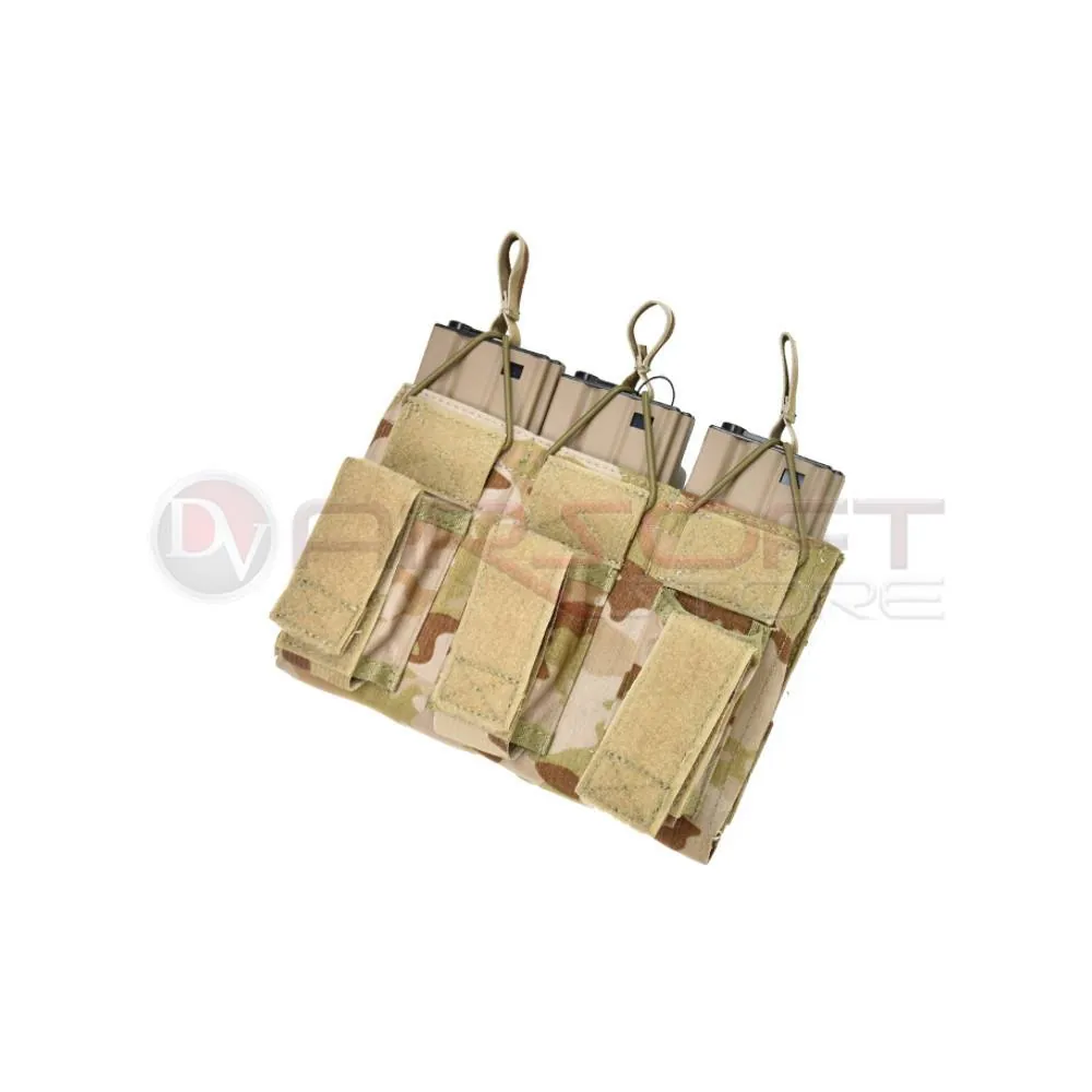 Triple Open Top rifle & pistol Mag - MC Arid
