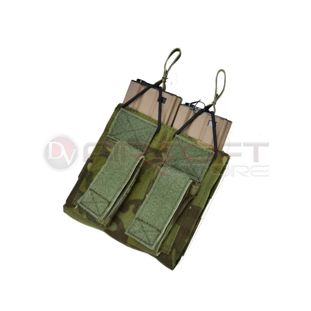 Double Open Top Rifle & Pistol Mag Pouch - MC Tropic