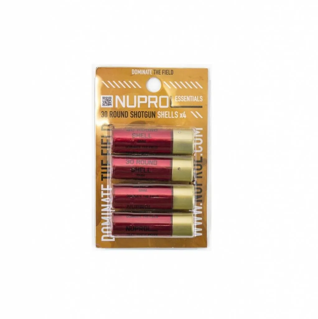 [2100000007240] Shotgun Shells 4pcs - Nuprol