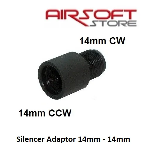 Silencer Adaptor 14 mm -> 14 mm