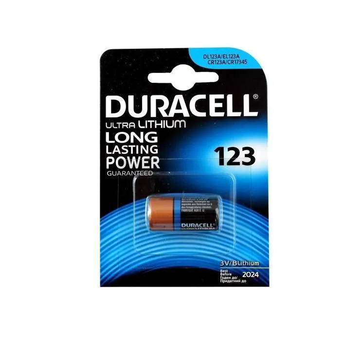[2100000010165] Ultra Lithium CR123A 3V Batterij