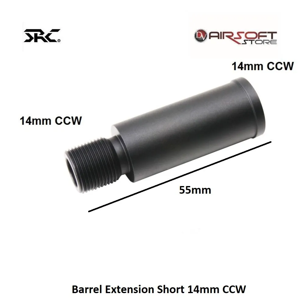 Barrel Extension Short 14mm CCW