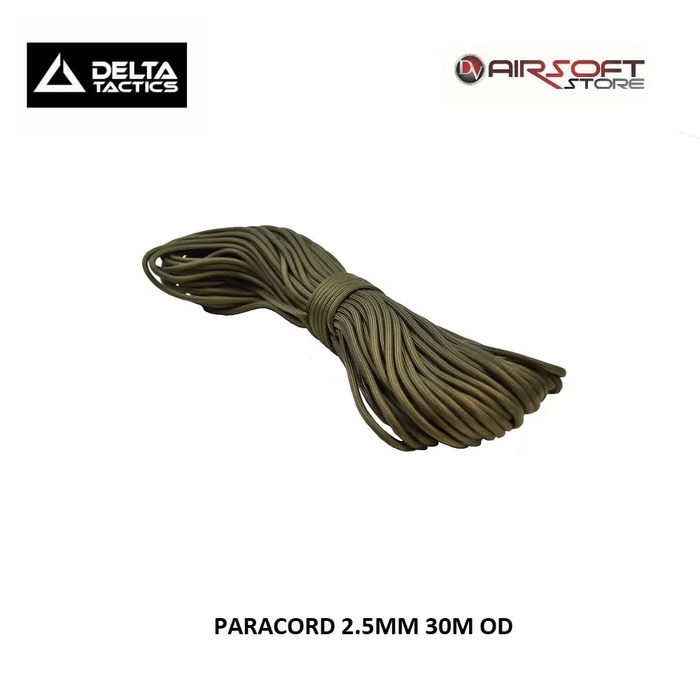 [2100000014255] Paracord 2.5mm - 30m - OD