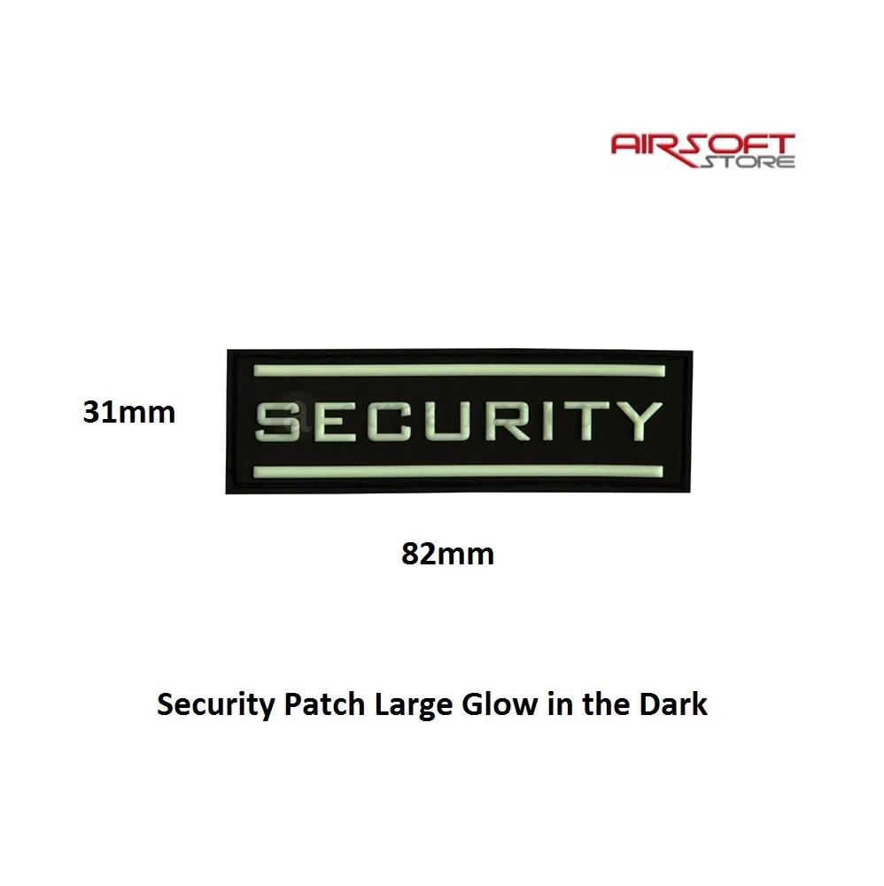 [2100000015719] Patch - SECURITY - Large Glow in the Dark