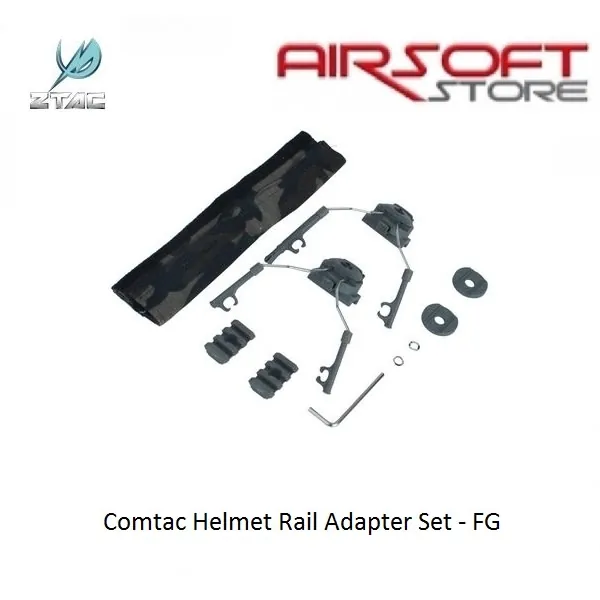 [2100000016334] Comtac Helmet Rail Adapter Set - FG