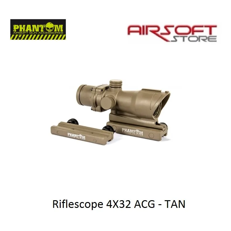 [2100000017225] Riflescope 4X32 ACG - TAN
