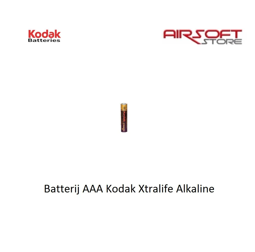 [2100000017348] Batterij AAA Kodak Xtralife Alkaline - 2PACK
