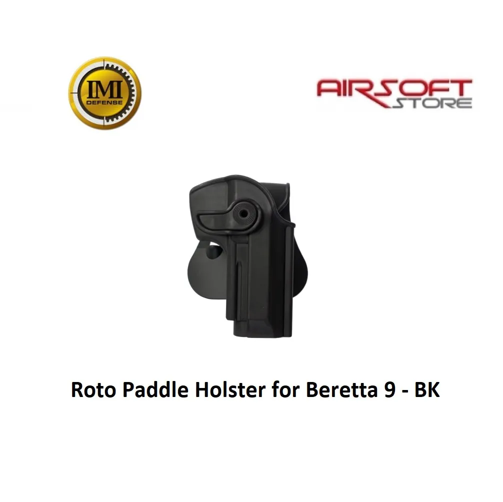[2100000017805] Roto Paddle Holster for Beretta 9 - BK