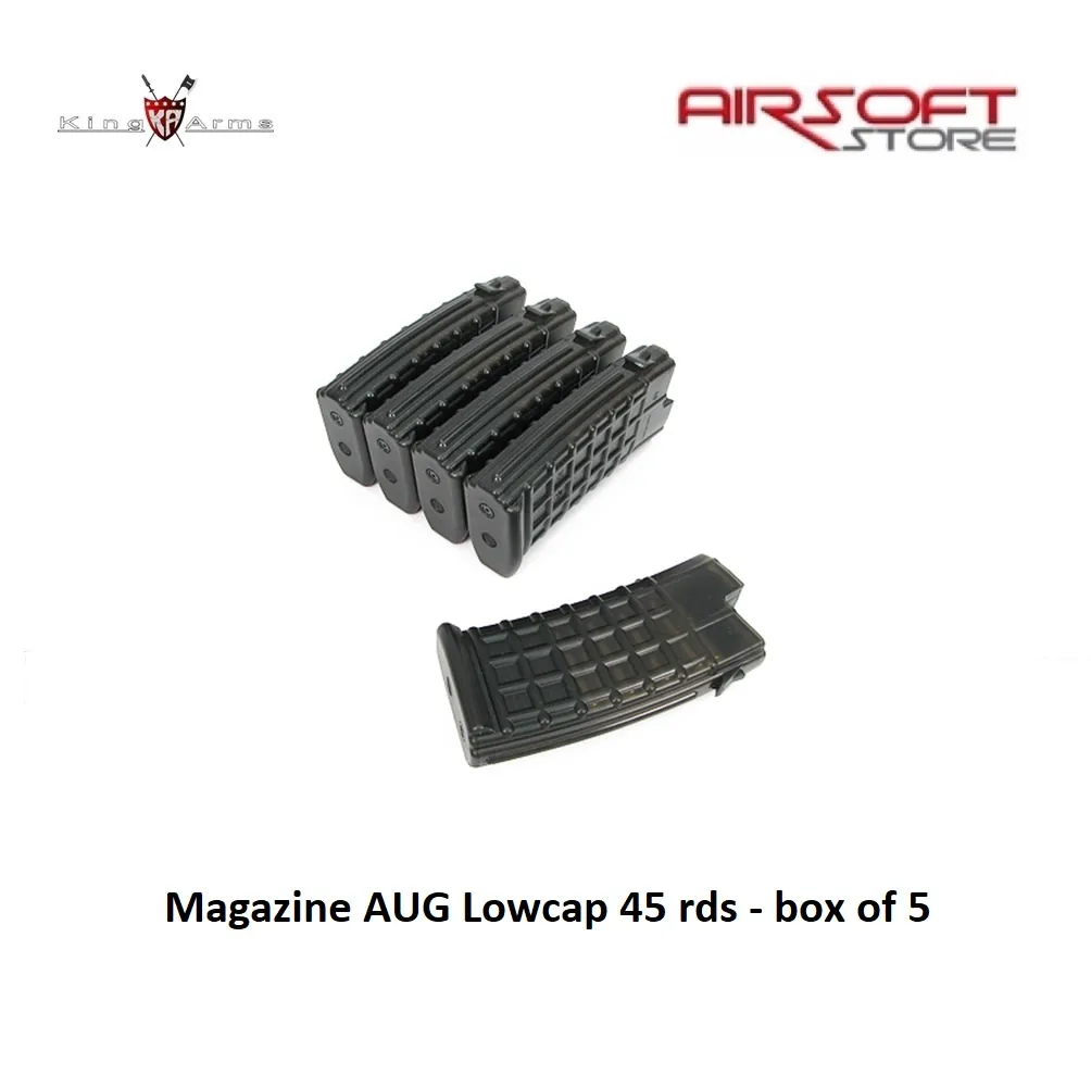 [2100000018437] Magazine AUG Lowcap 45 rds - box of 5