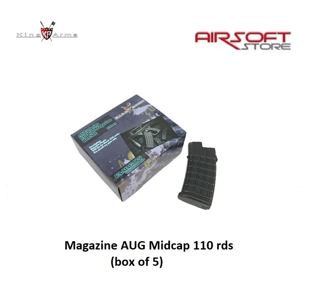 Magazine AUG Midcap 110 rds - box of 5