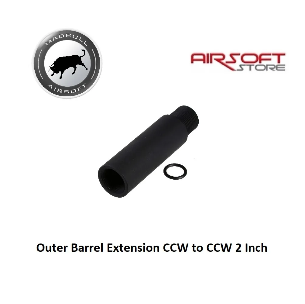 [2100000018796] Outer Barrel Extension CCW to CCW 2 Inch