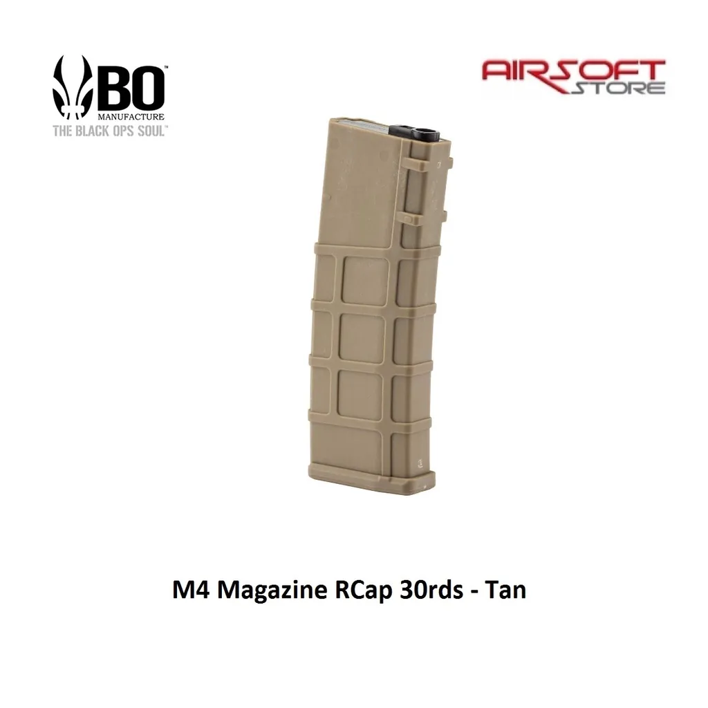 [2100000020607] M4 Magazine RCap 30rds - Tan