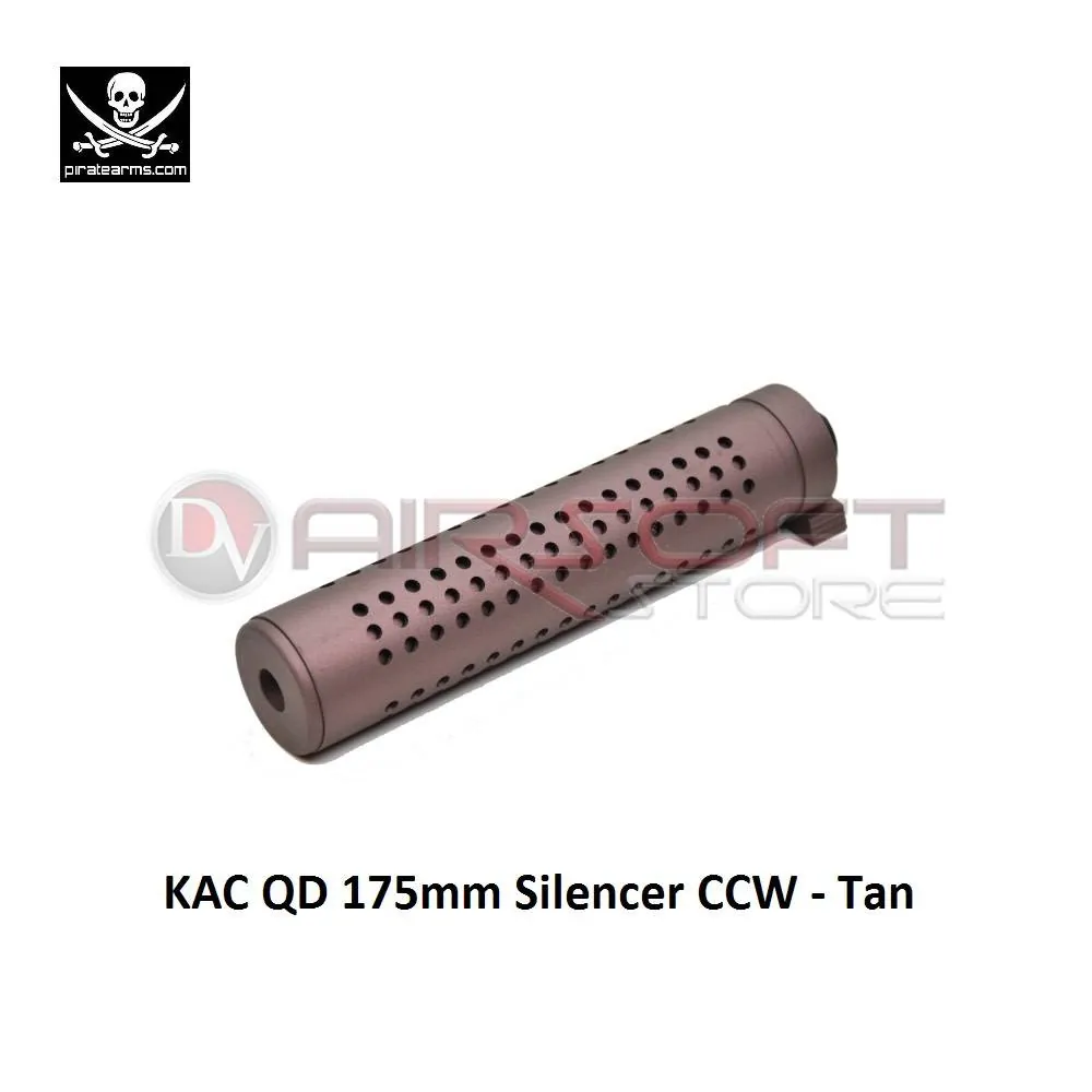[2100000023035] KAC QD 175mm Silencer CCW - Dark Bronze