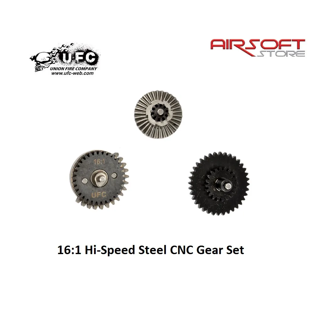 [2100000023097] 16:1 Hi-Speed Steel CNC Gear Set