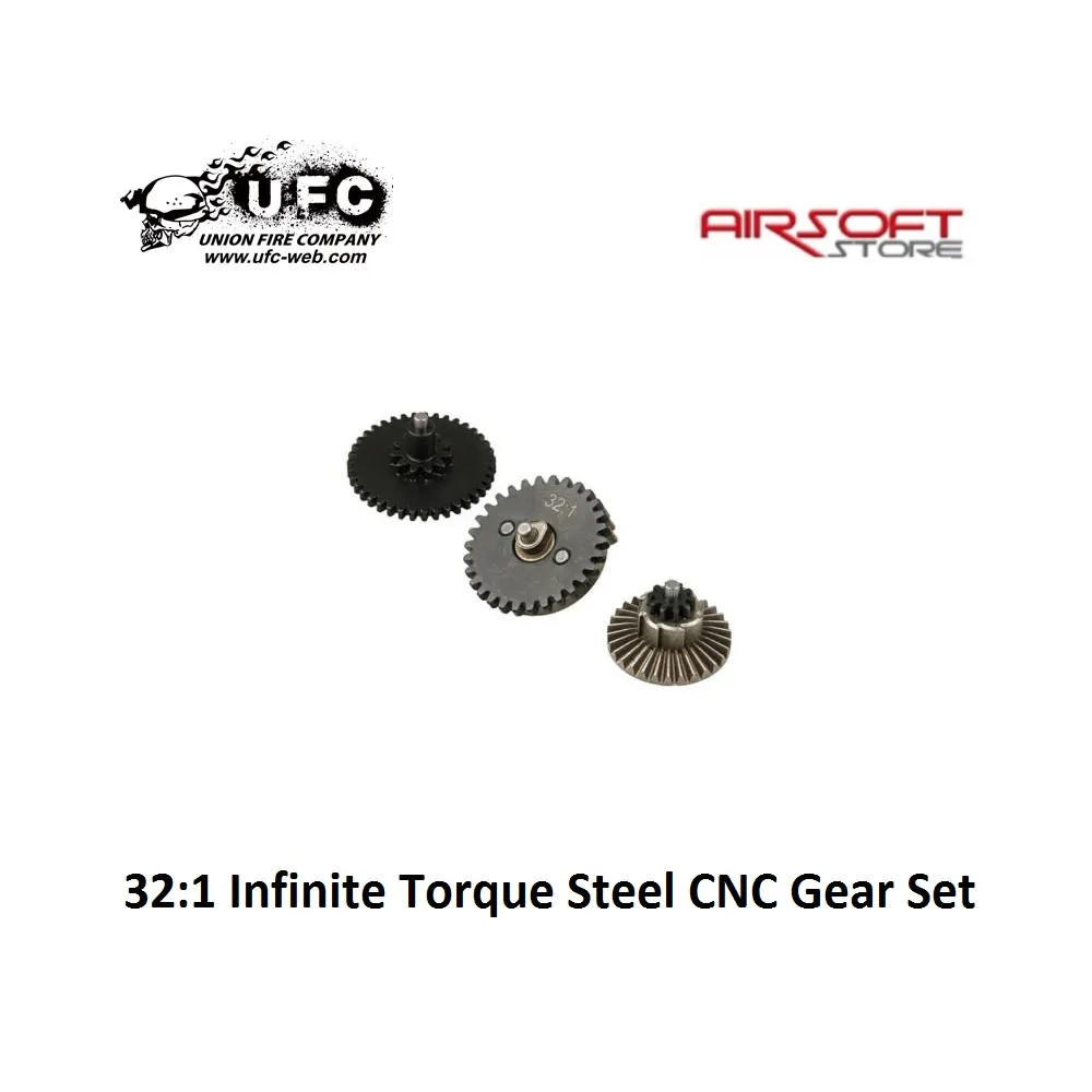 [2100000025435] 32:1 Infinite Torque Steel CNC Gear Set