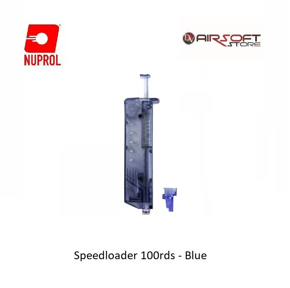 [2100000026975] Speedloader 100rds - Blue