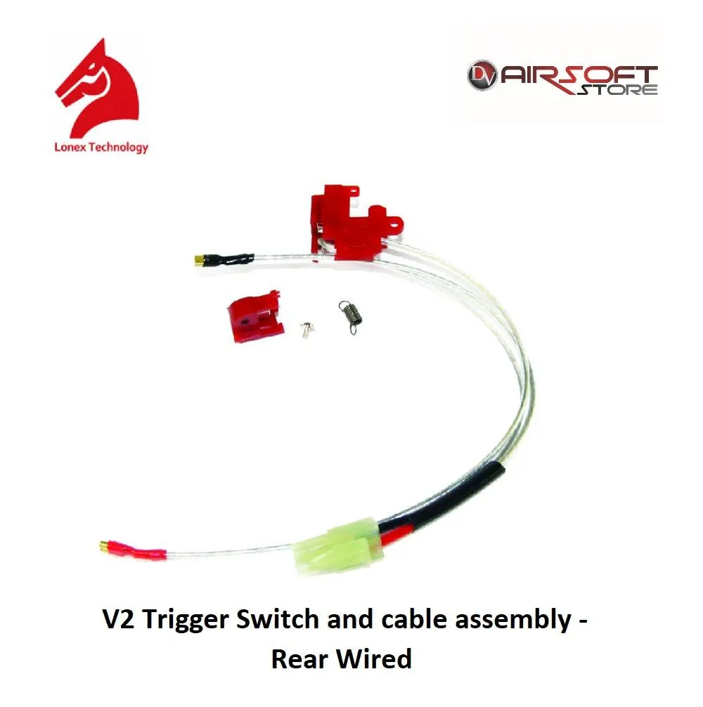 V2 Trigger Switch and cable assembly - Rear Wired