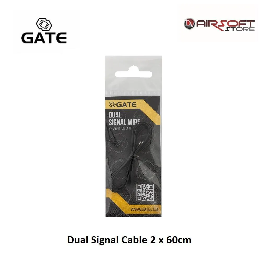 [2100000027835] Dual Signal Cable 2 x 60cm