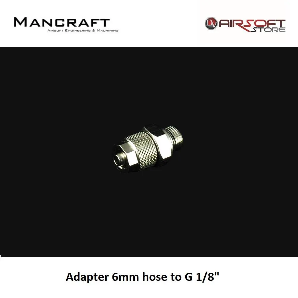 [2100000027927] Adapter 6mm hose to G 1/8"