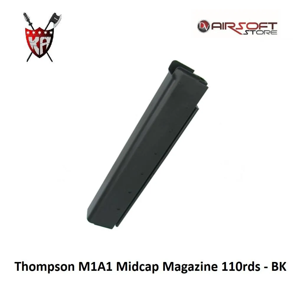 Thompson M1A1 Midcap Magazine 110rds - BK