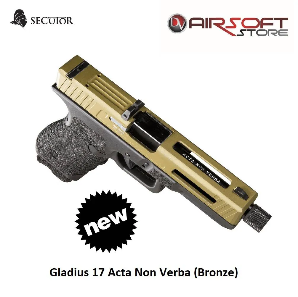 [2100000029440] Gladius 17 Acta Non Verba (Bronze)