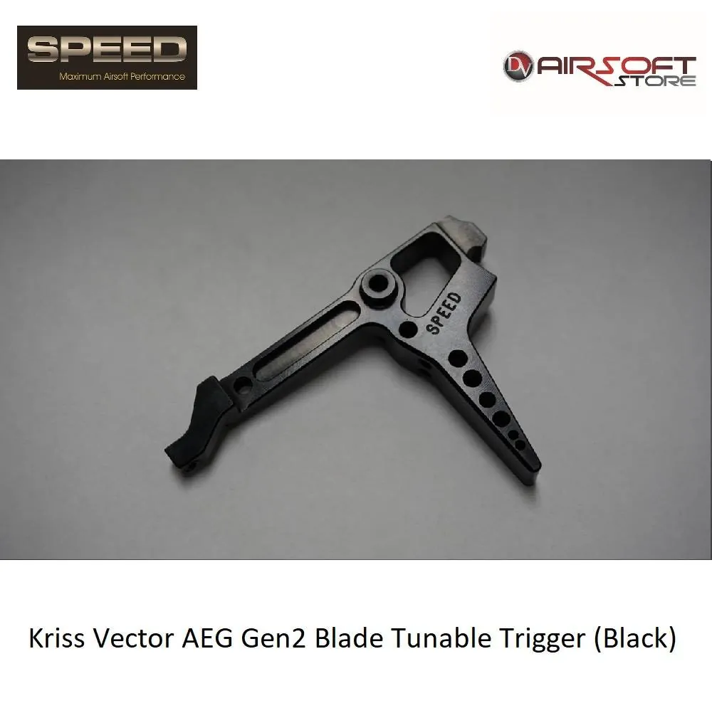 Kriss Vector AEG Gen2 Blade Tunable Trigger (Black)