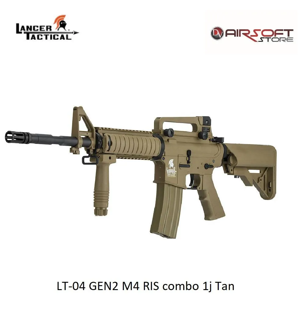 [2100000031115] LT-04 GEN2 M4 RIS combo 1j Tan