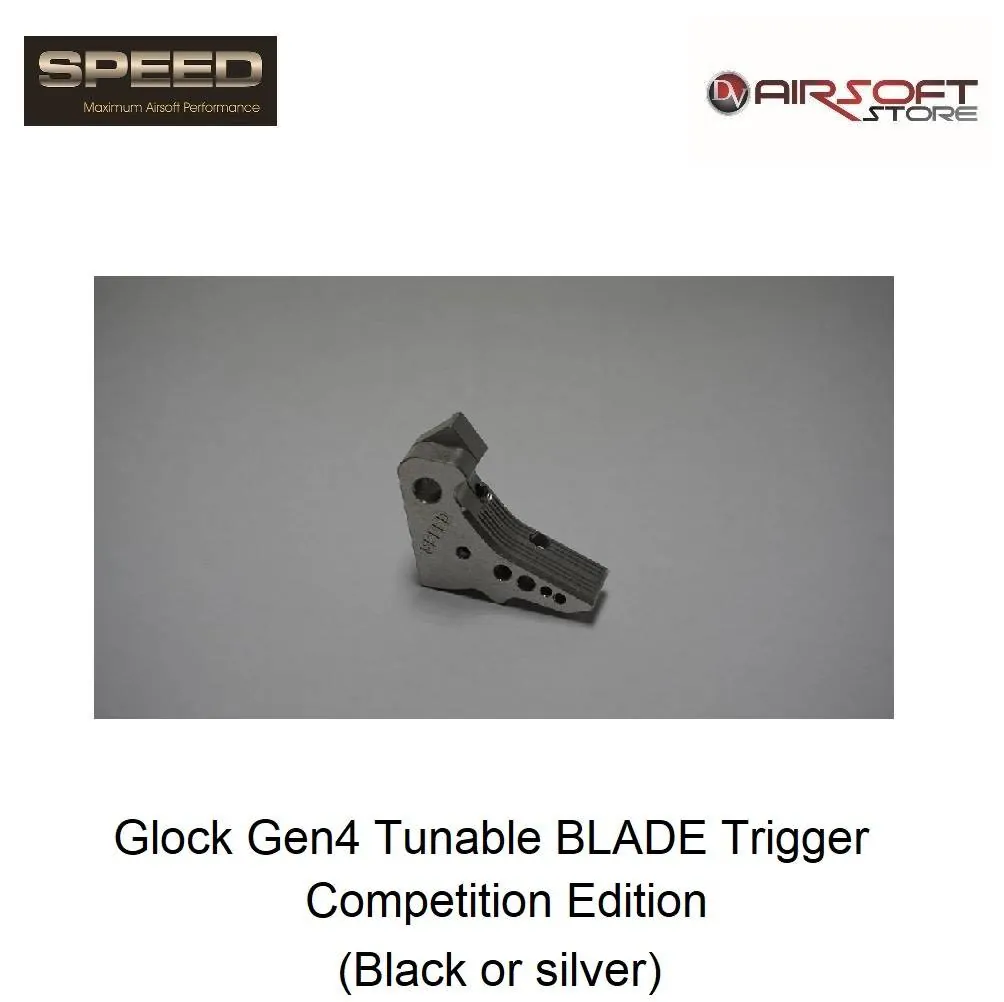 [2100000032976] Glock Gen4 Tunable BLADE Trigger Competition Edition (BLACK)