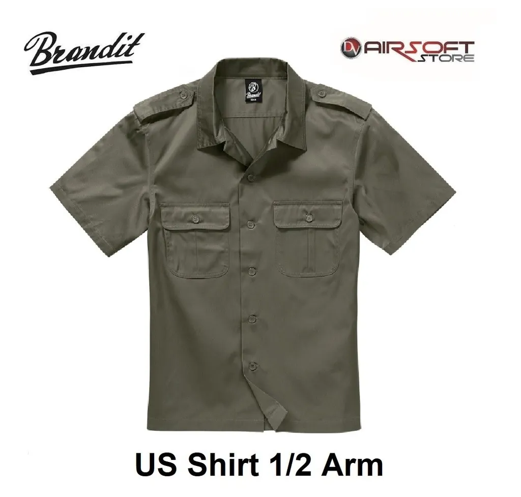 US Shirt 1/2 Arm (Olive)