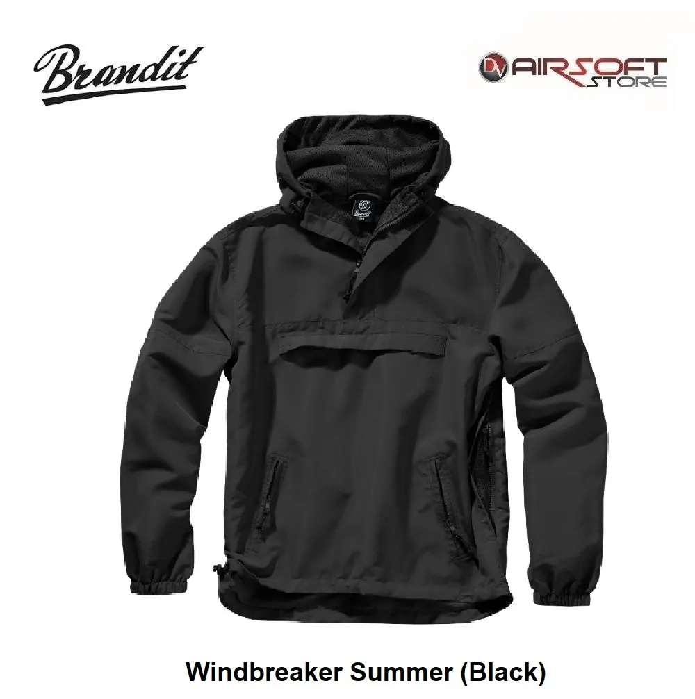 [2100000037926] Windbreaker Summer (Black) (M)