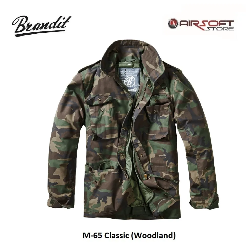 [2100000038282] M-65 Classic (Woodland) (S)