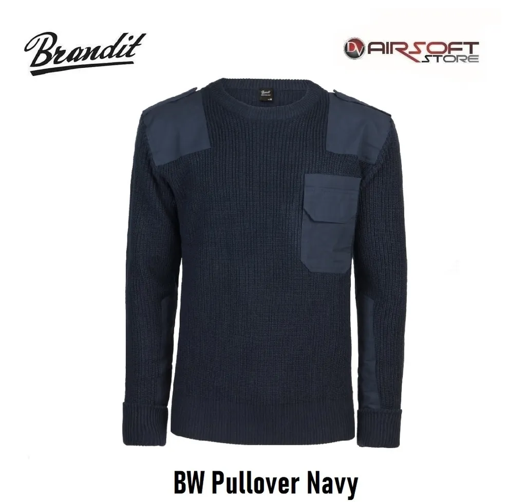 [2100000043507] BW Pullover Navy (S (46-48))