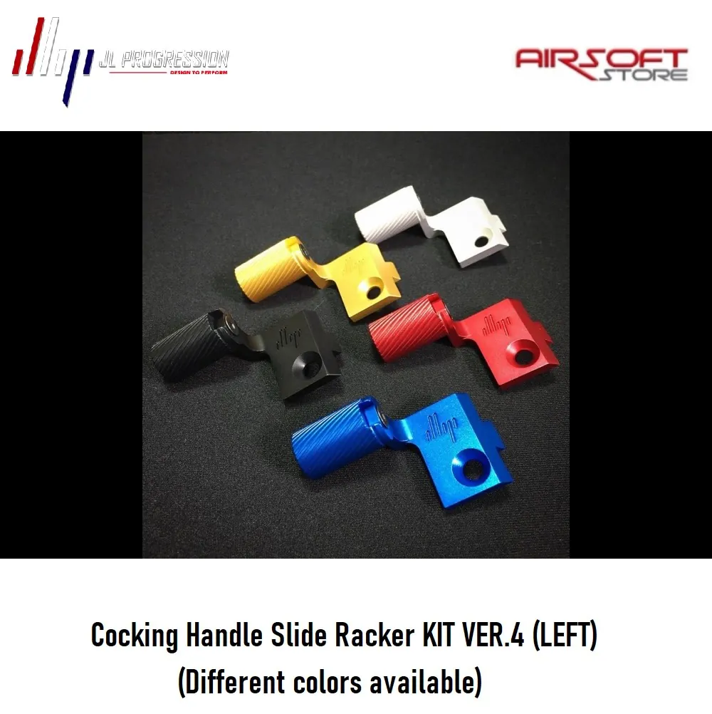 [2100000044573] Cocking Handle Slide Racker KIT VER.4 (LEFT) (Black)