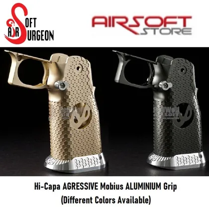 Hi-Capa AGRESSIVE Mobius ALU Grip