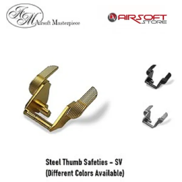 Steel Thumb Safeties – SV