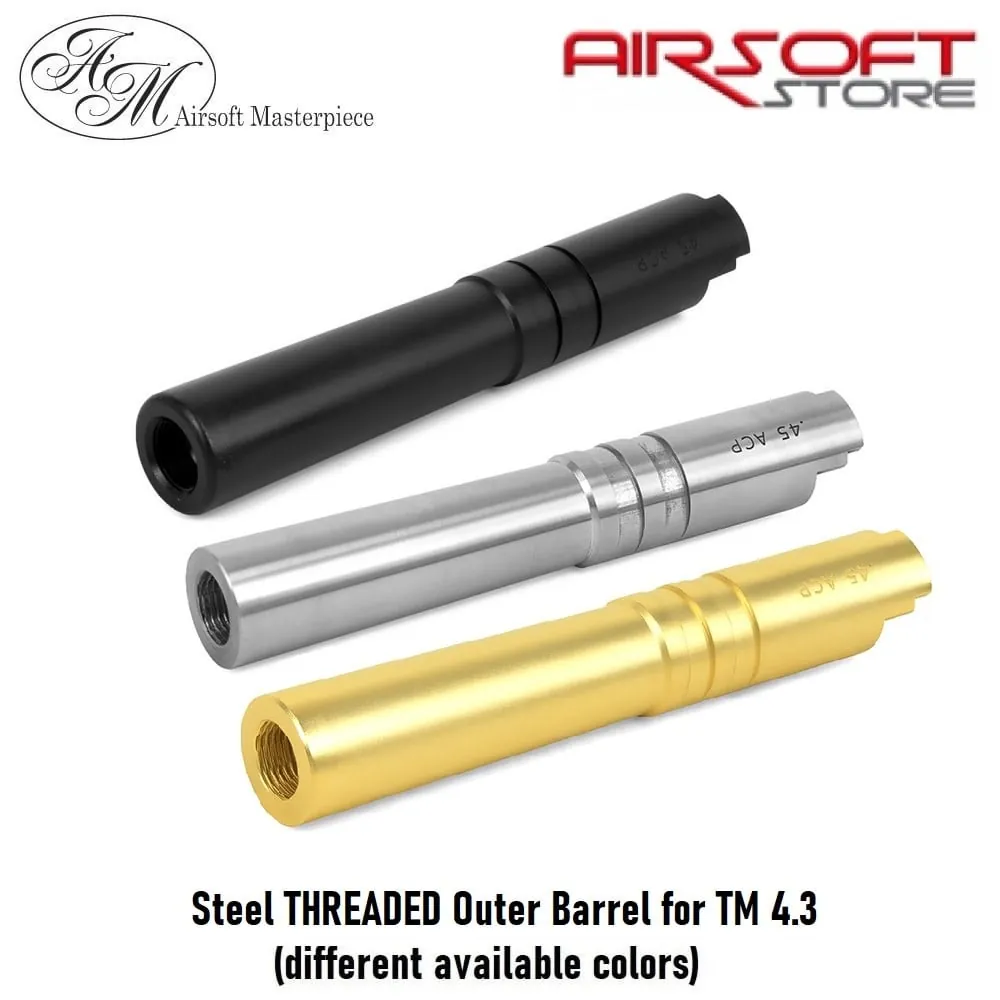 Steel THREADED Outer Barrel for TM 4.3